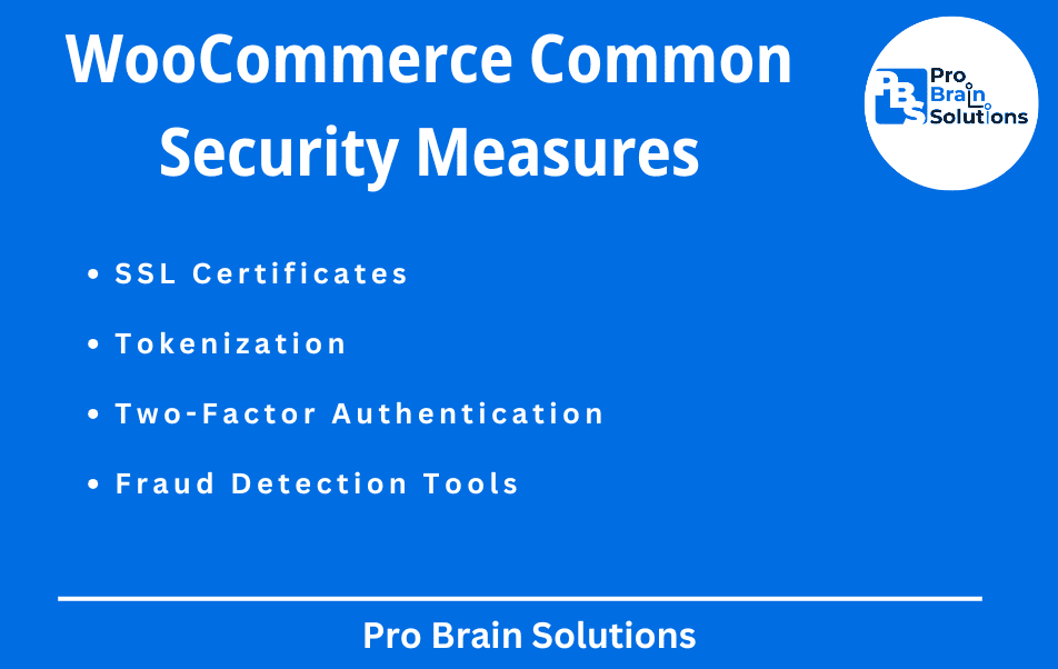 WooCommerce Common Security Measures